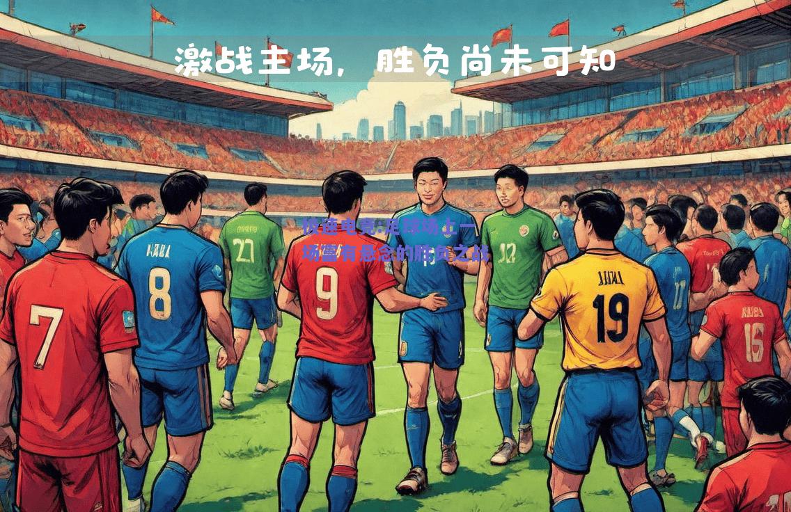 足球场上一场富有悬念的胜负之战
