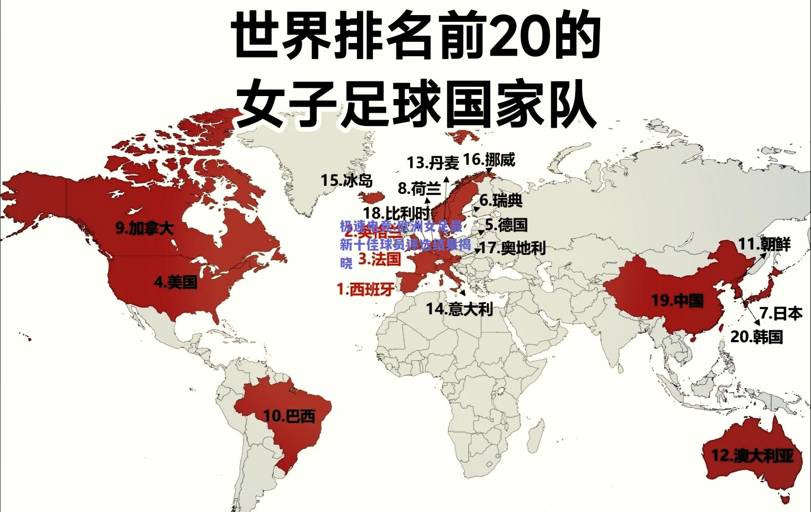 欧洲女足最新十佳球员评选结果揭晓